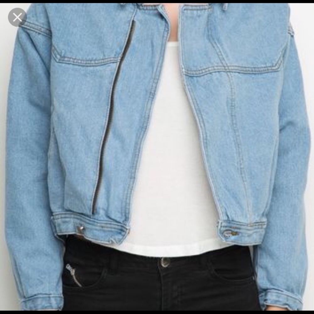 RARE Isabelle Brandy Melville Jean Jacket